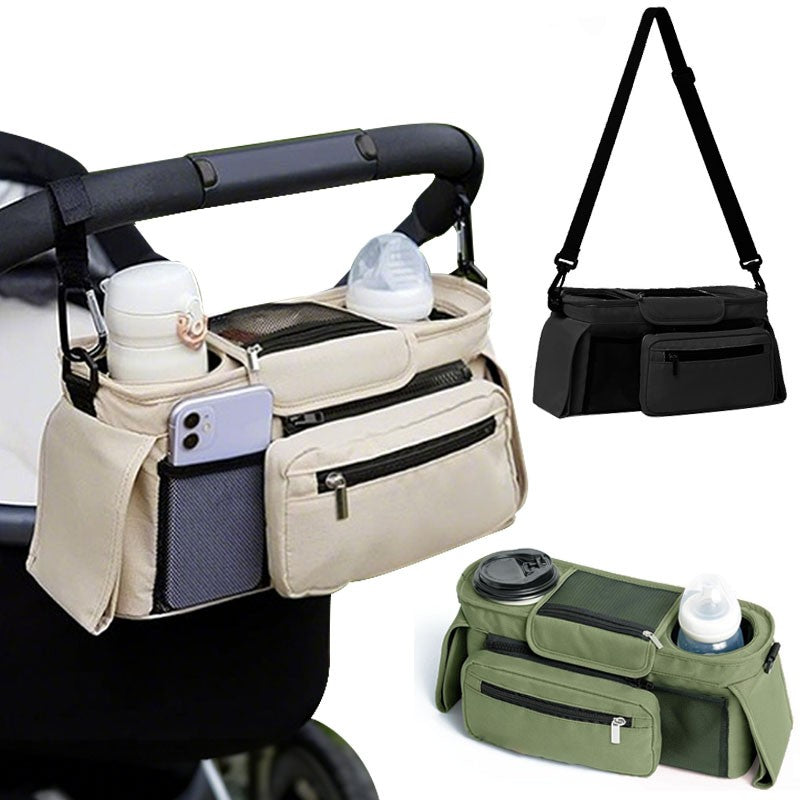 Organizador Premium para Cochecito de Bebé | Gran Capacidad e Impermeable