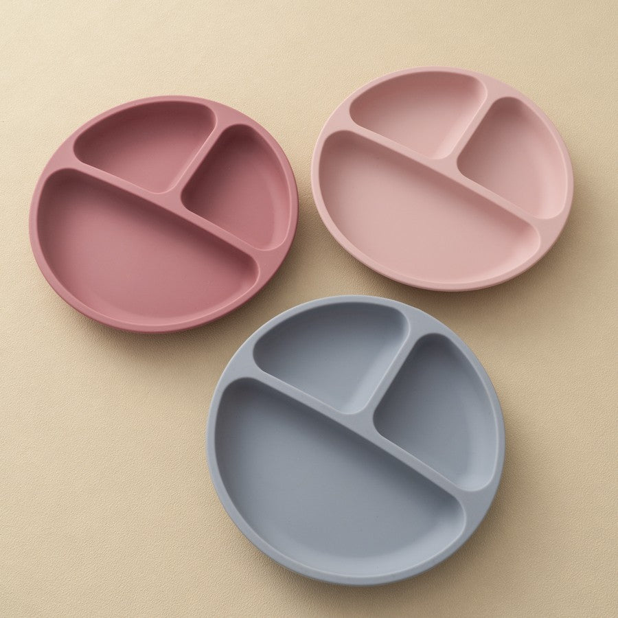 Plato de Silicona con Ventosa para Bebé | Antideslizante, Libre de BPA
