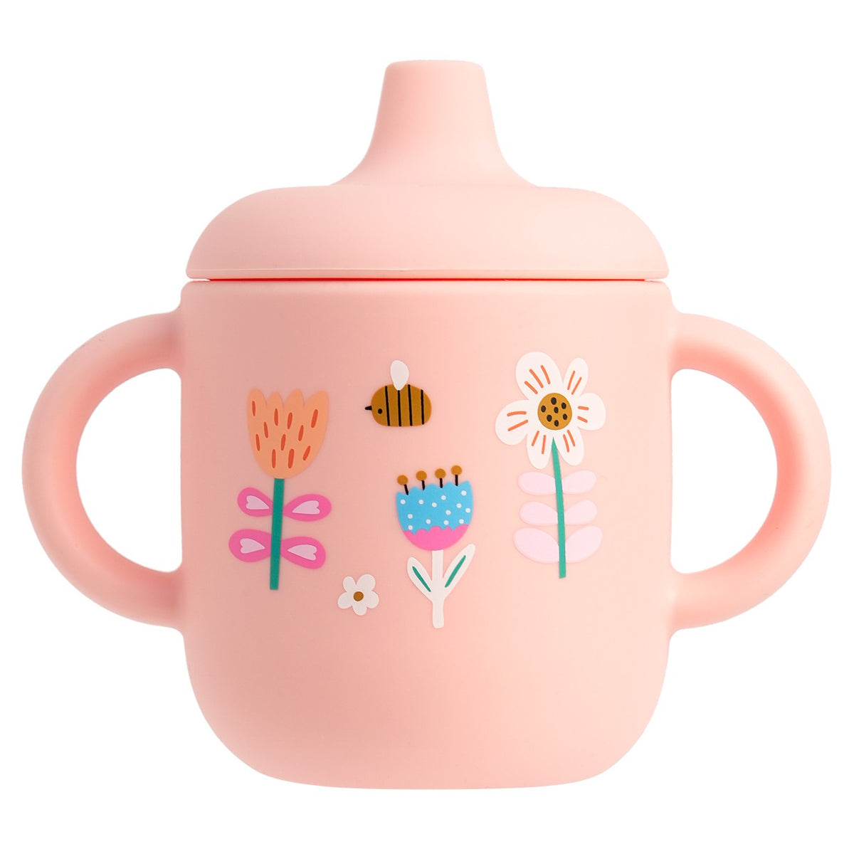 Vaso de Aprendizaje de Silicona para Bebé con Asas | Antiderrame y Libre de BPA