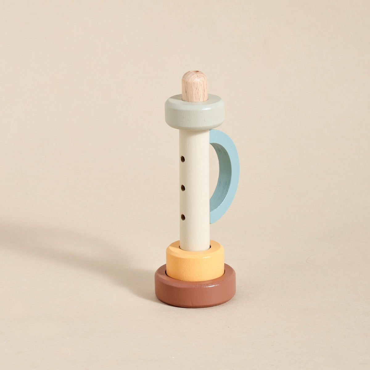 Juguete de Madera Montessori, Xilófono Multicolor, Cuentas de Campana, Tambor, I