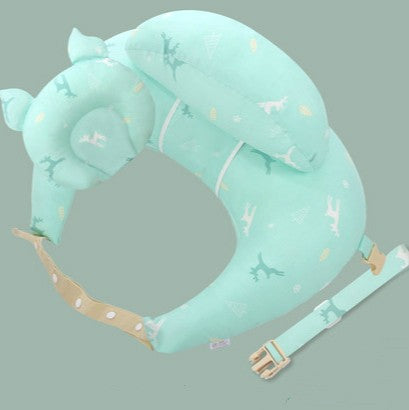 Almohada de lactancia multifunción con cuello Halter y correa para el hombro par