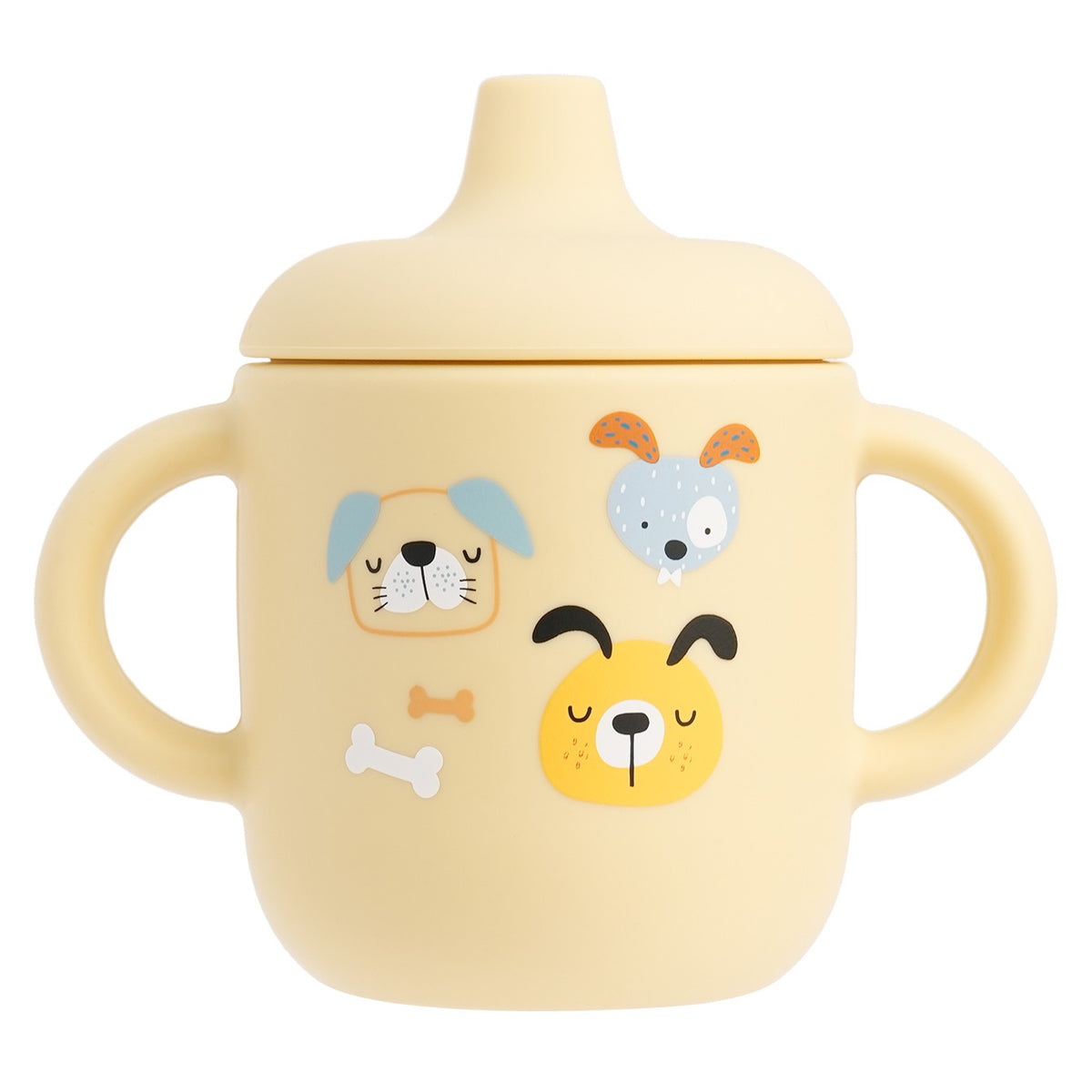 Vaso de Aprendizaje de Silicona para Bebé con Asas | Antiderrame y Libre de BPA