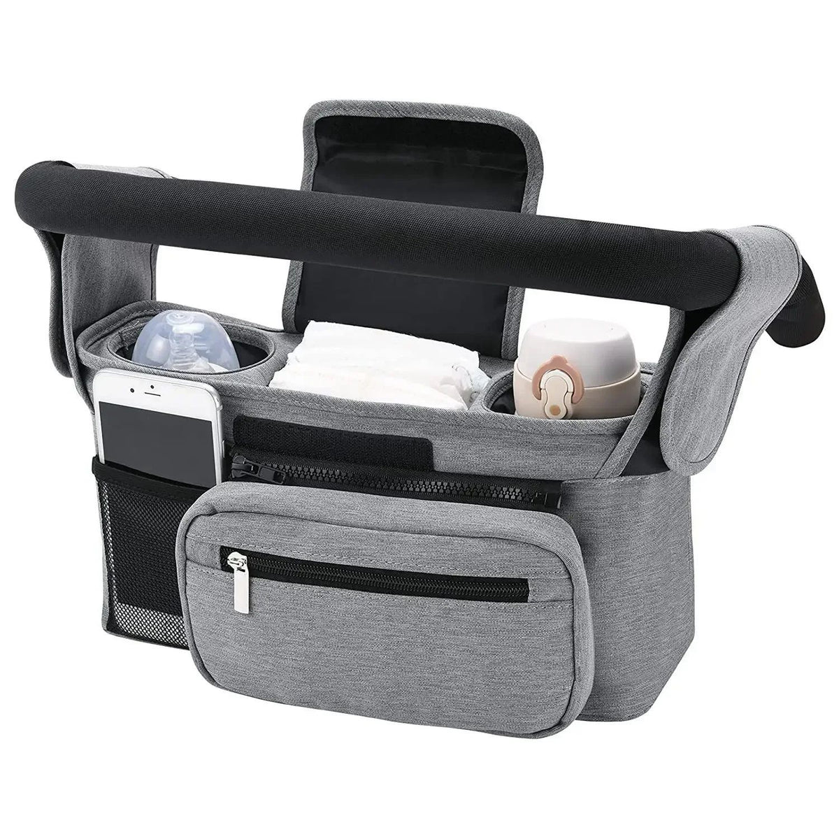 Organizador Premium para Cochecito de Bebé | Gran Capacidad e Impermeable