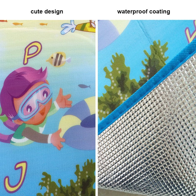 Alfombra acolchada de juego para bebé