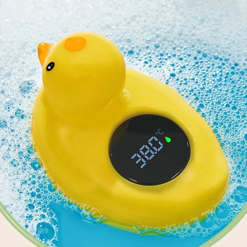 Termómetro de Baño para Bebés HOMEFISH, Patito Amarillo, Sensor de Temperatura F
