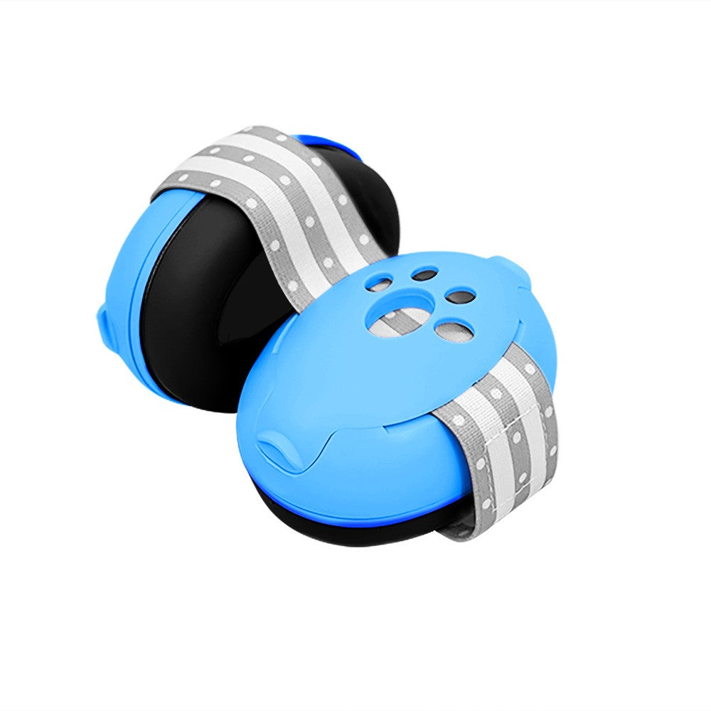 Orejeras para bebés con diadema elástica, orejeras para bebés ideales para vuelo