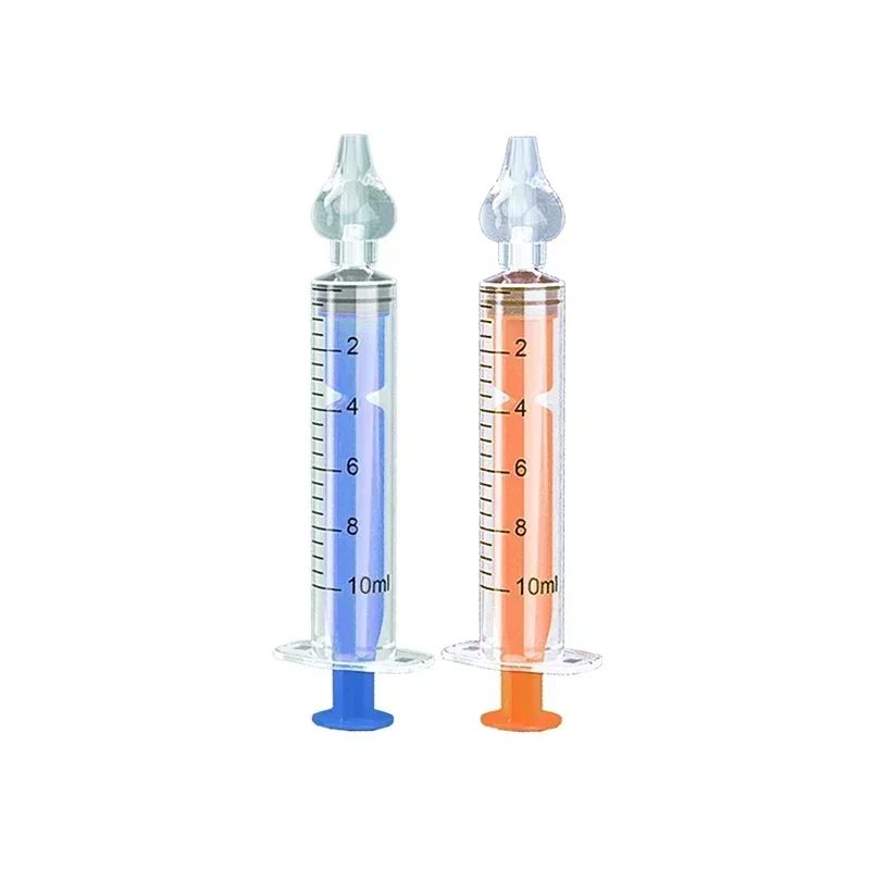 Aspirador nasal manual para bebé con jeringa de succión