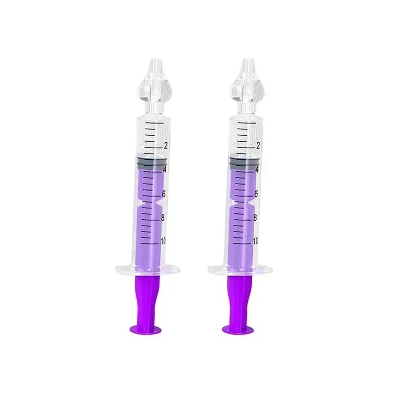 Aspirador nasal manual para bebé con jeringa de succión