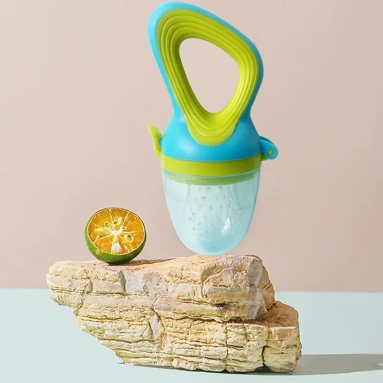 Alimentador de frutas de silicona para bebé