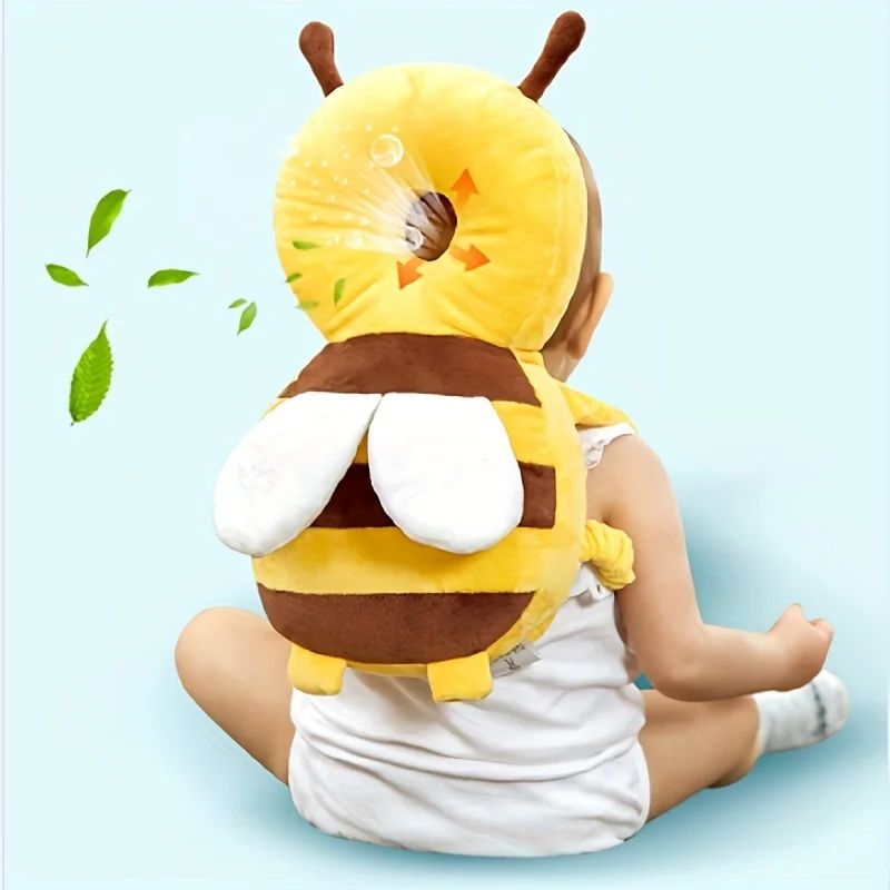 Mochila protectora anticaídas para bebé – Diseño Abejita