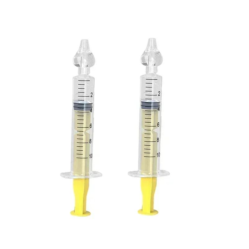 Aspirador nasal manual para bebé con jeringa de succión