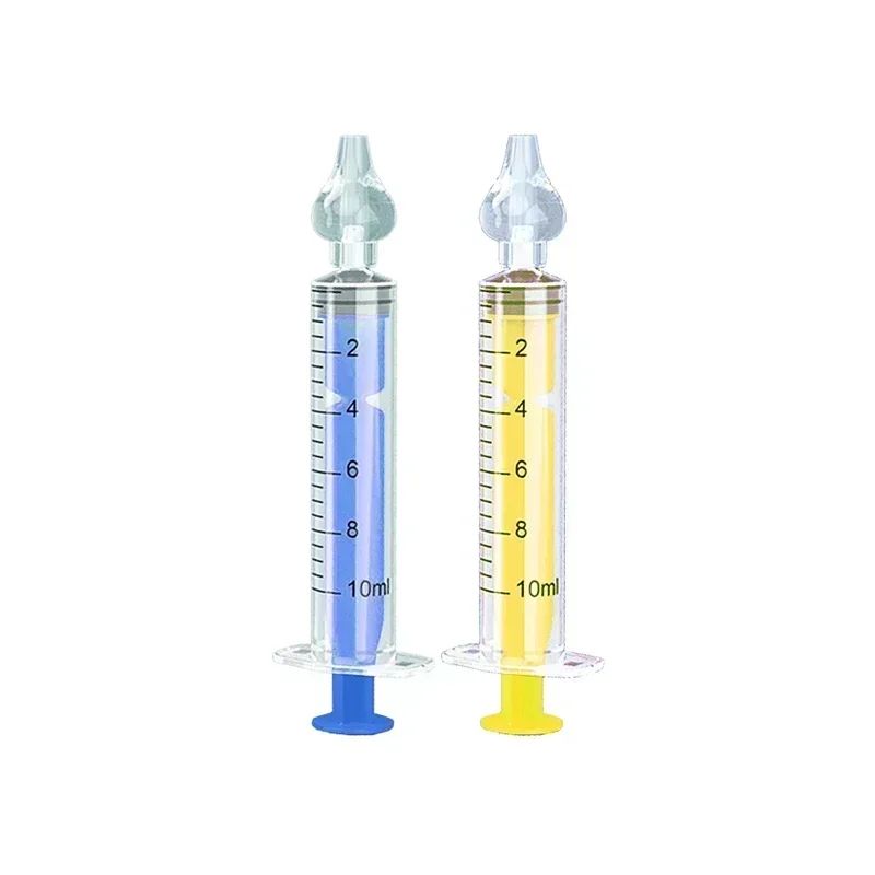 Aspirador nasal manual para bebé con jeringa de succión