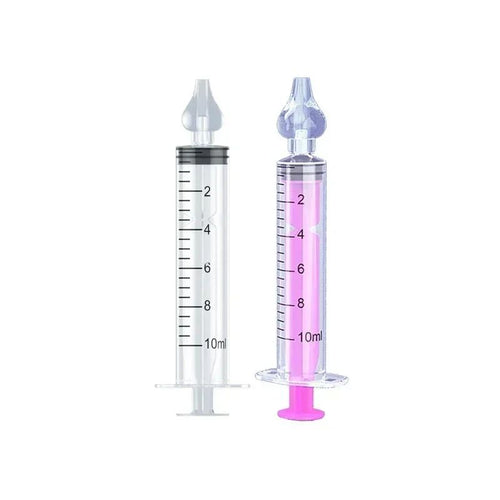 Aspirador nasal manual para bebé con jeringa de succión