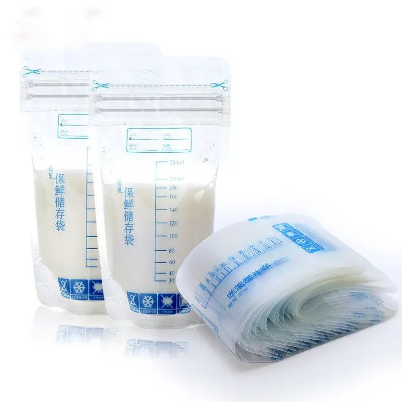 Bolsas para almacenar leche materna con cierre hermético