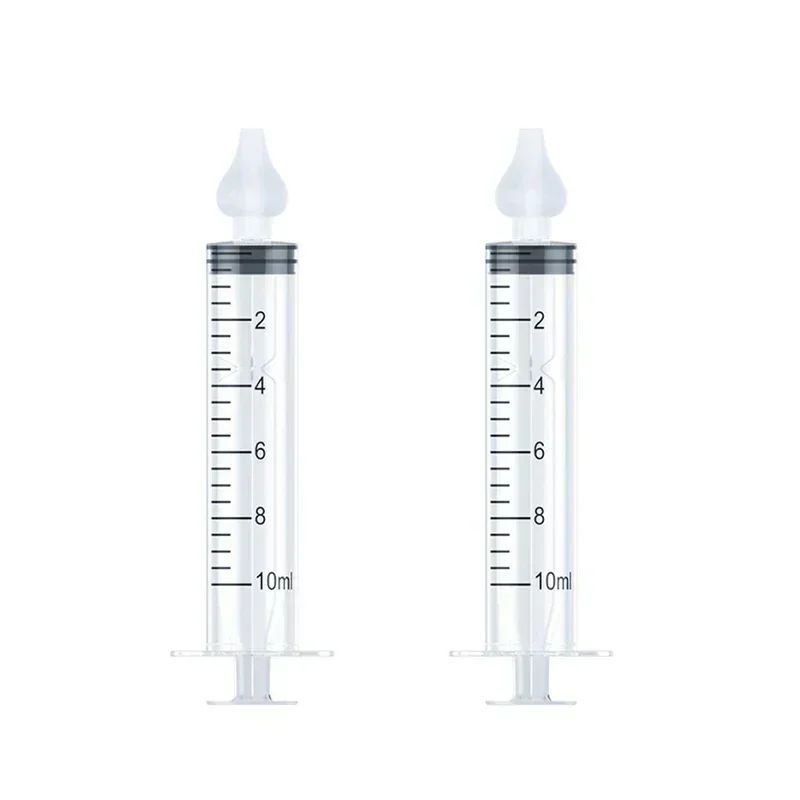 Aspirador nasal manual para bebé con jeringa de succión