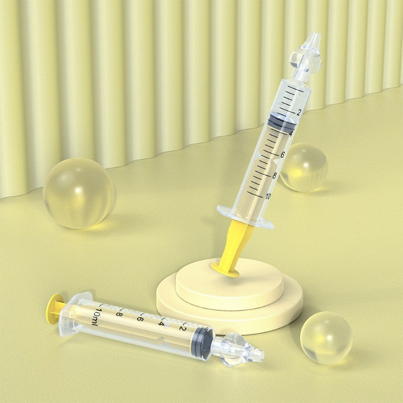 Aspirador nasal manual para bebé con jeringa de succión