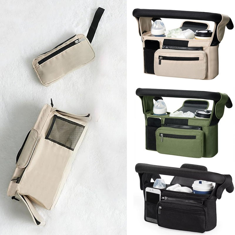 Organizador Premium para Cochecito de Bebé | Gran Capacidad e Impermeable
