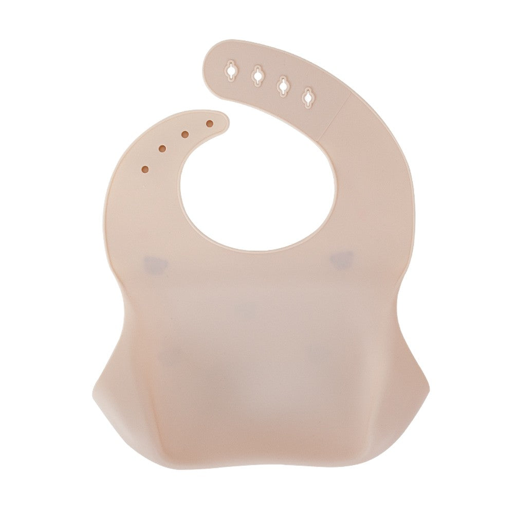 Babero de Silicona Impermeable para Bebé | Ajustable con Bolsillo Atrapa Comida