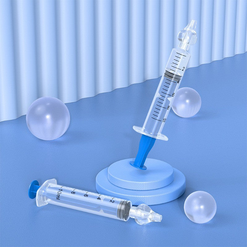 Aspirador nasal manual para bebé con jeringa de succión
