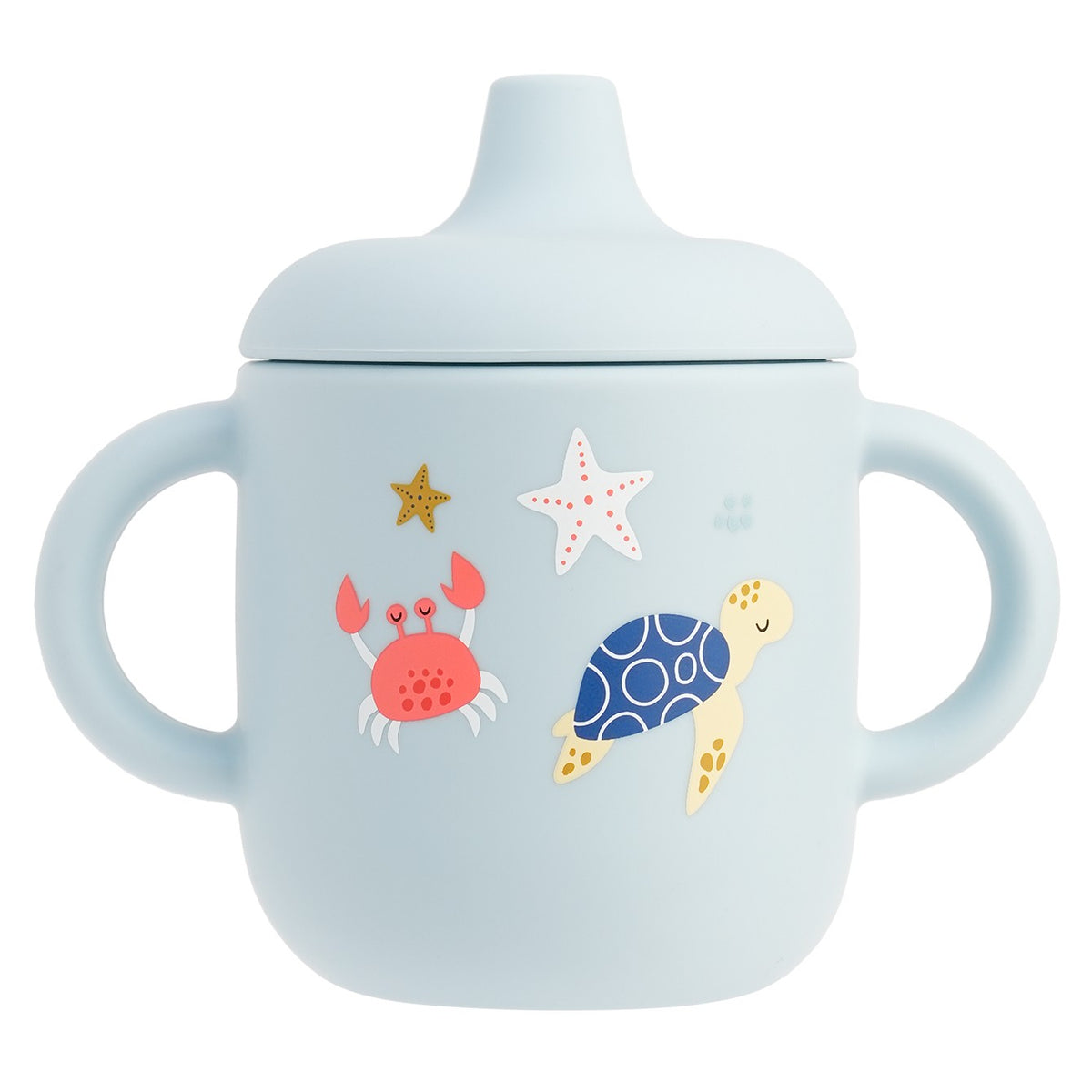 Vaso de Aprendizaje de Silicona para Bebé con Asas | Antiderrame y Libre de BPA